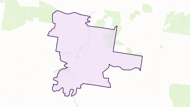 Hazel Park Area Boundary Map