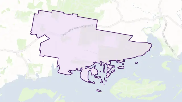 Hedley Area Boundary Map
