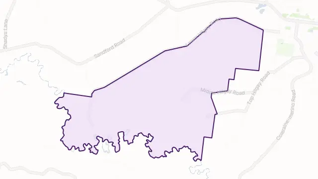 Hilgay Area Boundary Map
