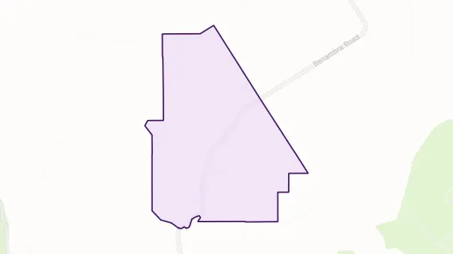 Hinnomunjie Area Boundary Map