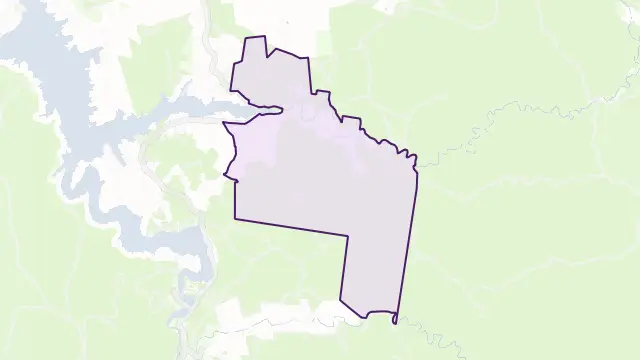 Howqua Area Boundary Map