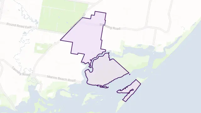 Hunterston Area Boundary Map