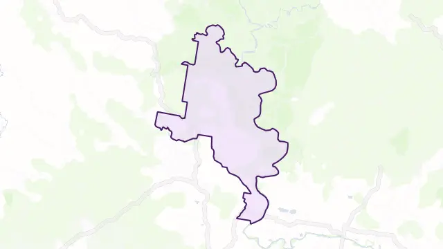 Iguana Creek Area Boundary Map
