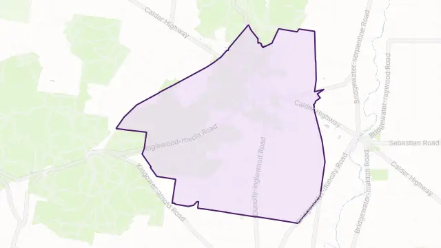 Inglewood Area Boundary Map