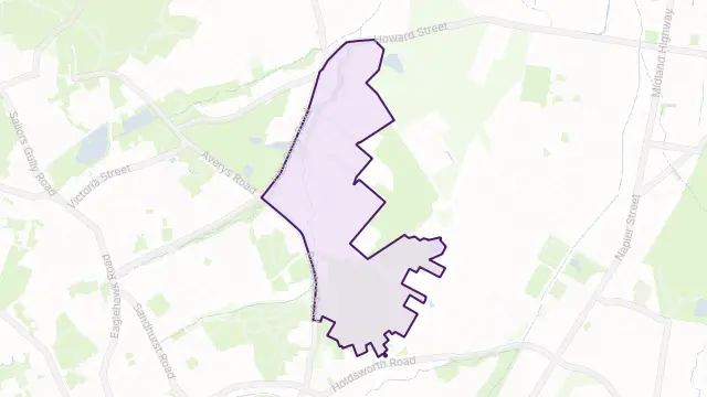 Jackass Flat Area Boundary Map