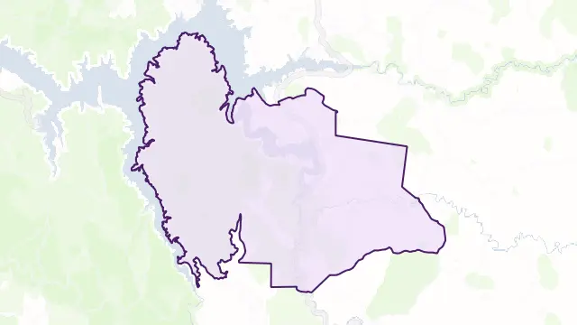 Jamieson Area Boundary Map