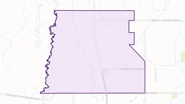 Jarklin Area Boundary Map