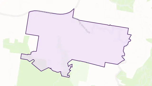 Jeeralang Junction Area Boundary Map