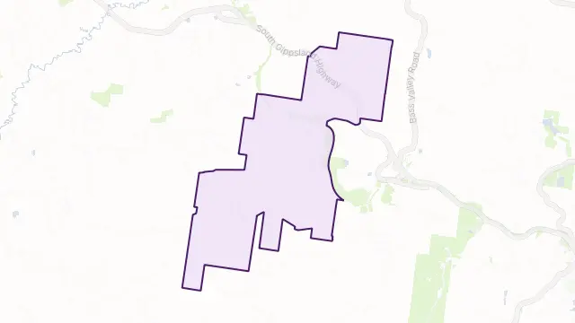 Jeetho Area Boundary Map