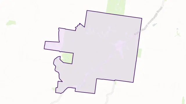 Jumbunna Area Boundary Map