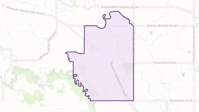 Kaarimba Area Boundary Map