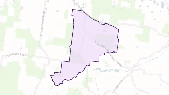 Kadnook Area Boundary Map