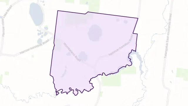 Kanagulk Area Boundary Map