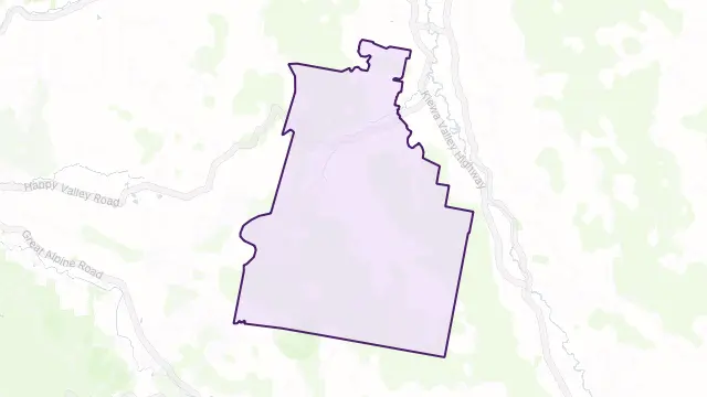 Kancoona Area Boundary Map