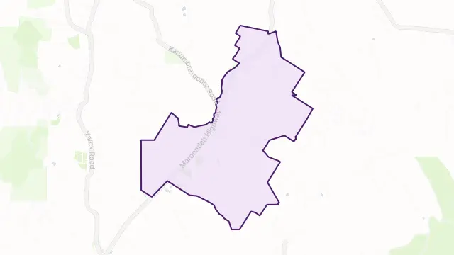 Kanumbra Area Boundary Map