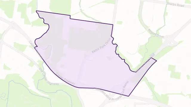 Keilor Park Area Boundary Map