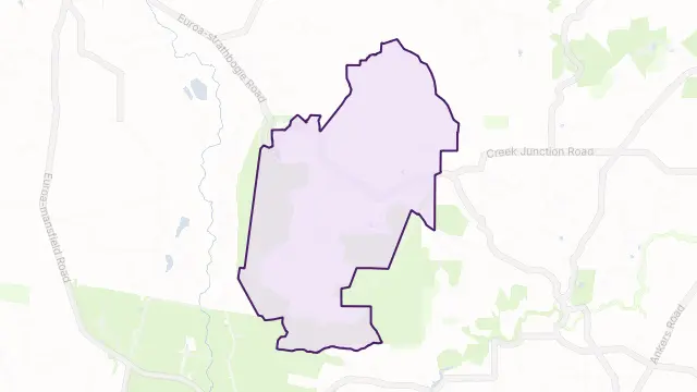 Kelvin View Area Boundary Map