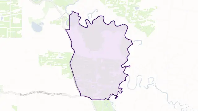 Kenley Area Boundary Map