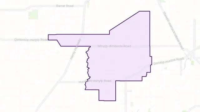 Kewell Area Boundary Map