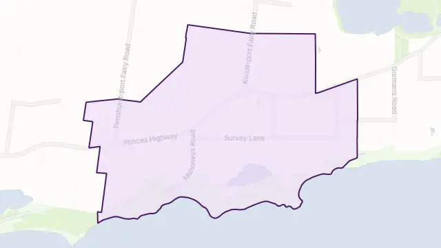 Killarney Area Boundary Map