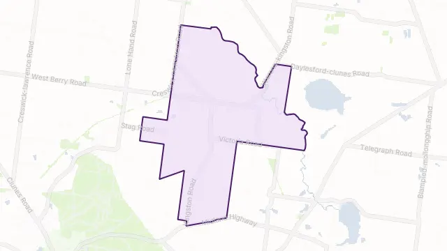 Kingston Area Boundary Map