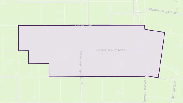 Kinnabulla Area Boundary Map