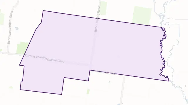 Kinypanial Area Boundary Map