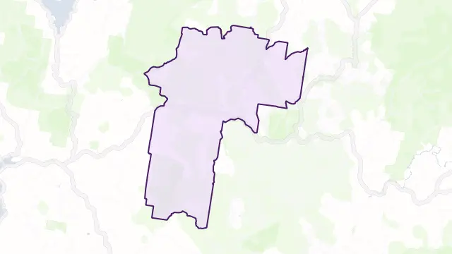 Koetong Area Boundary Map