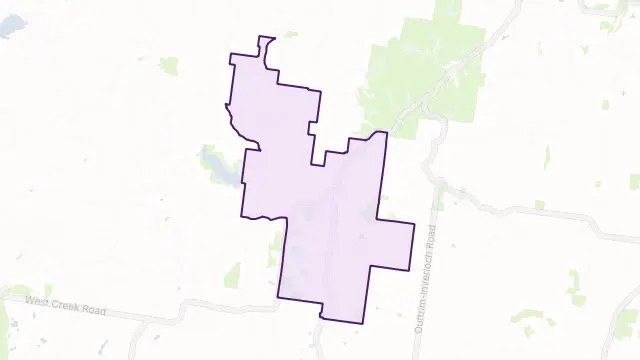 Kongwak Area Boundary Map