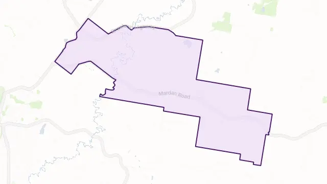 Koorooman Area Boundary Map