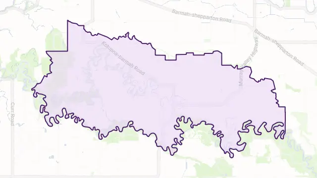 Kotupna Area Boundary Map