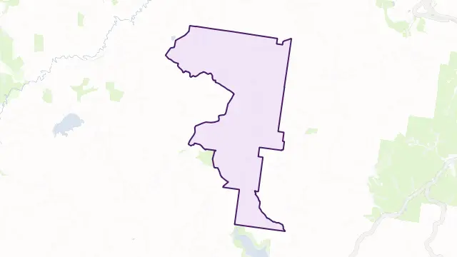 Krowera Area Boundary Map