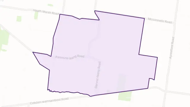 Laang Area Boundary Map