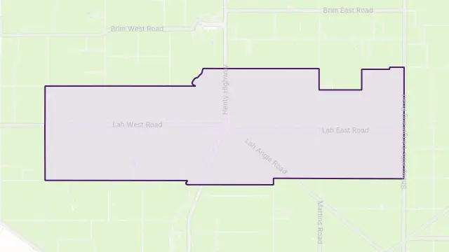 Lah Area Boundary Map
