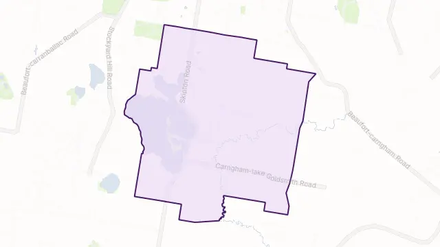 Lake Goldsmith Area Boundary Map