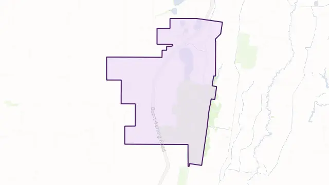 Lake Meran Area Boundary Map
