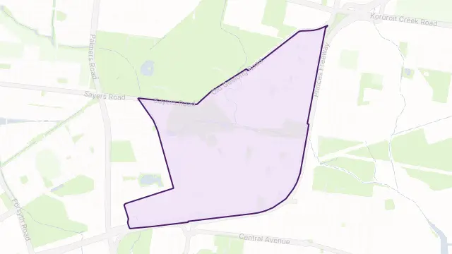 Laverton Area Boundary Map