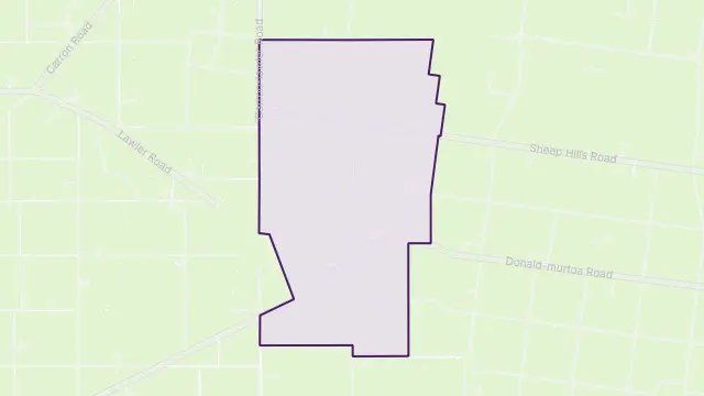 Lawler Area Boundary Map