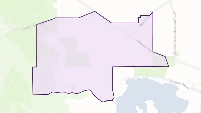 Ledcourt Area Boundary Map