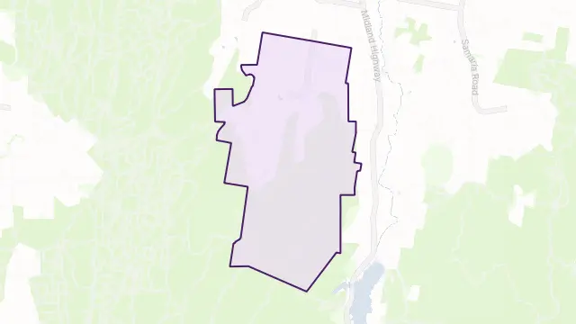 Lima East Area Boundary Map