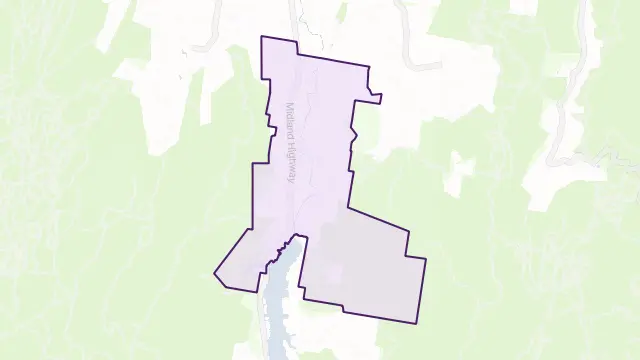 Lima South Area Boundary Map