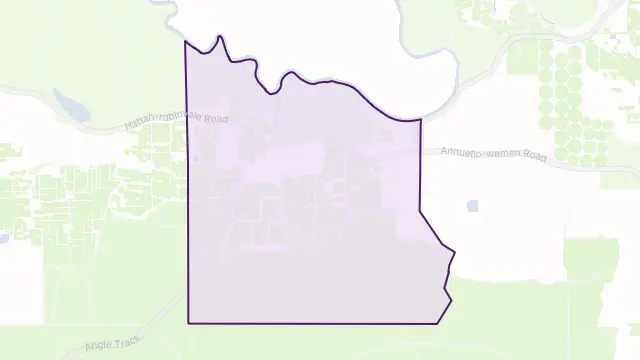 Liparoo Area Boundary Map