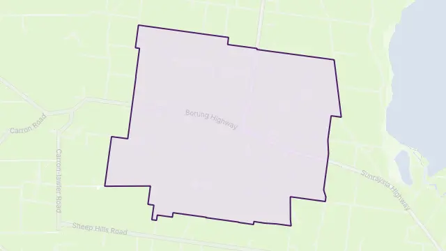 Litchfield Area Boundary Map