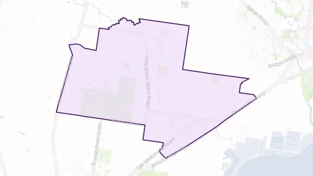 Little River Area Boundary Map
