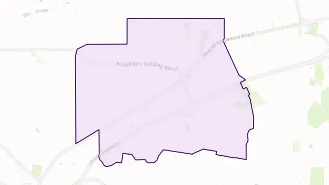 Locksley Area Boundary Map
