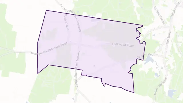 Lockwood Area Boundary Map