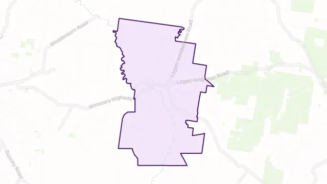 Logan Area Boundary Map