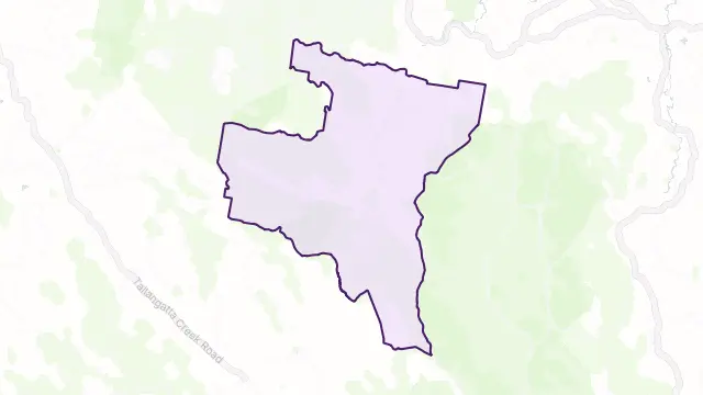 Lucyvale Area Boundary Map
