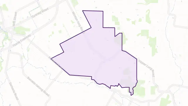 Lurg Area Boundary Map