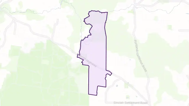 Lyons Area Boundary Map